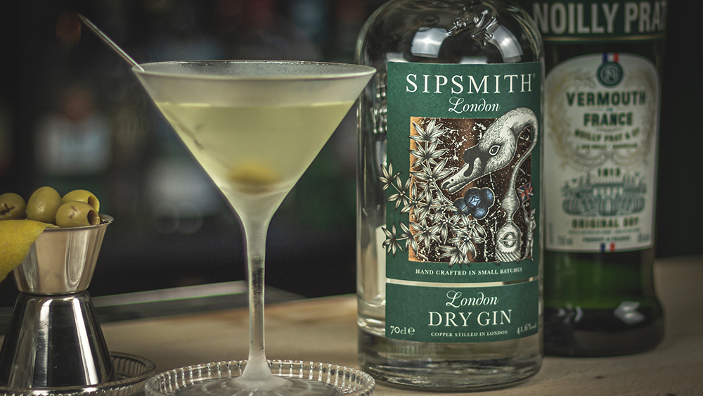 Sipsmith London Dry Gin Martini