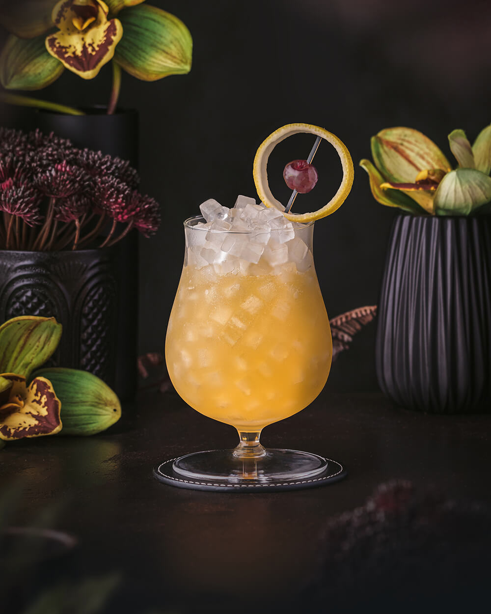 Saturn Cocktail – Tiki with Gin & Passion Fruit