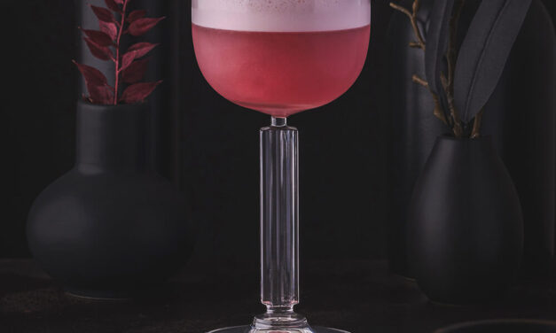 Clover Club Cocktail: Strawberry Gin Sour