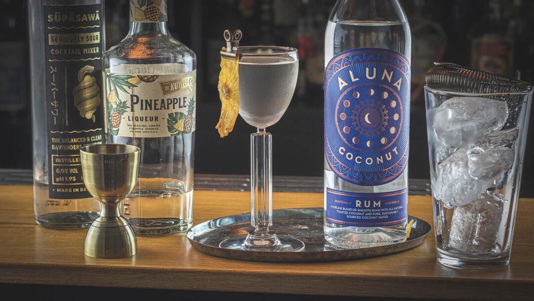 Clear Piña Colada Kristallklar und ohne Sahne It