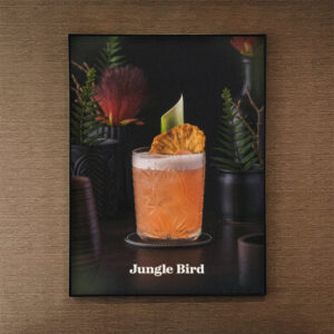 Jungle Bird Cocktail Poster